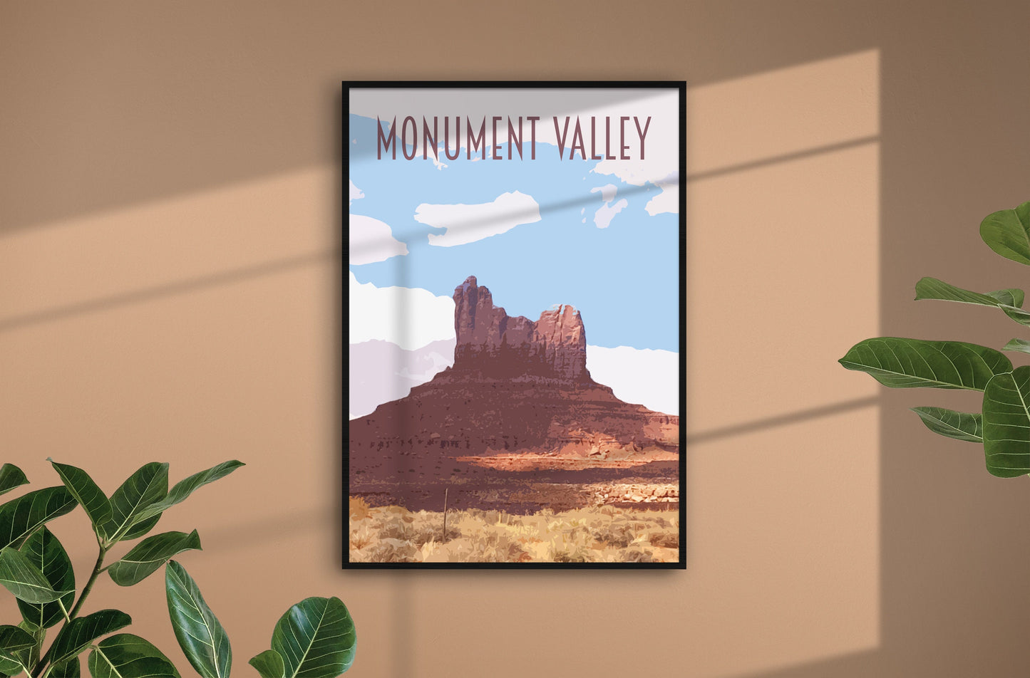 Monument Valley Travel Poster