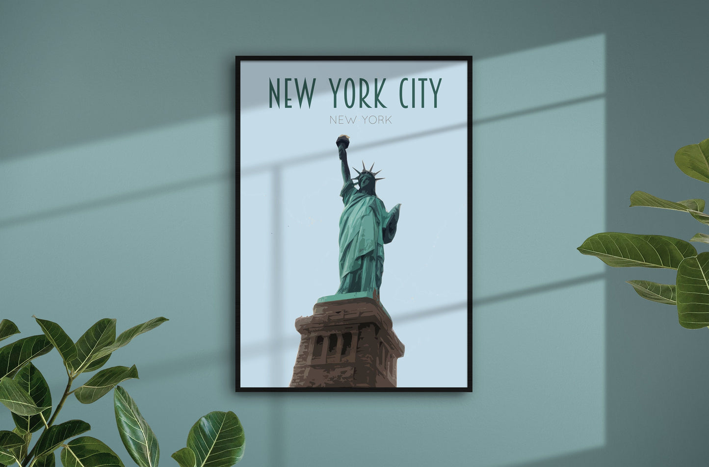 New York City Travel Poster