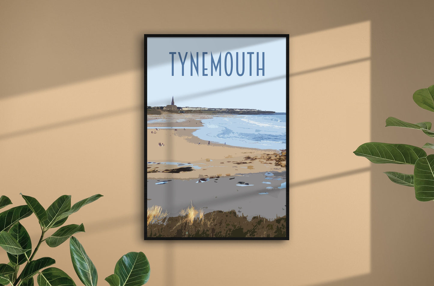 Tynemouth Travel Poster