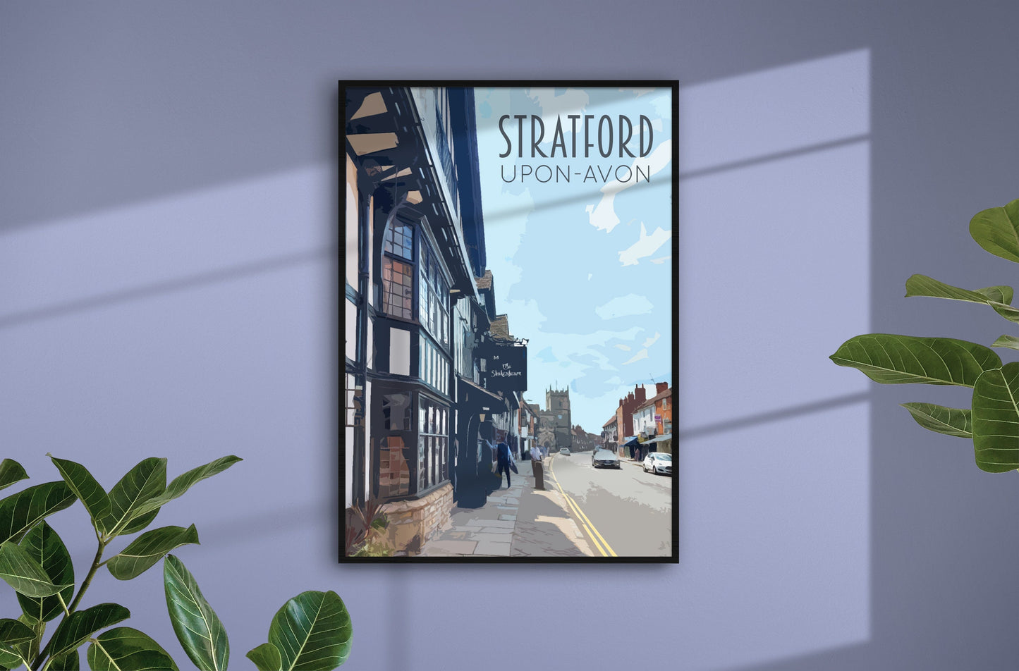 Stratford Upon Avon Travel Poster