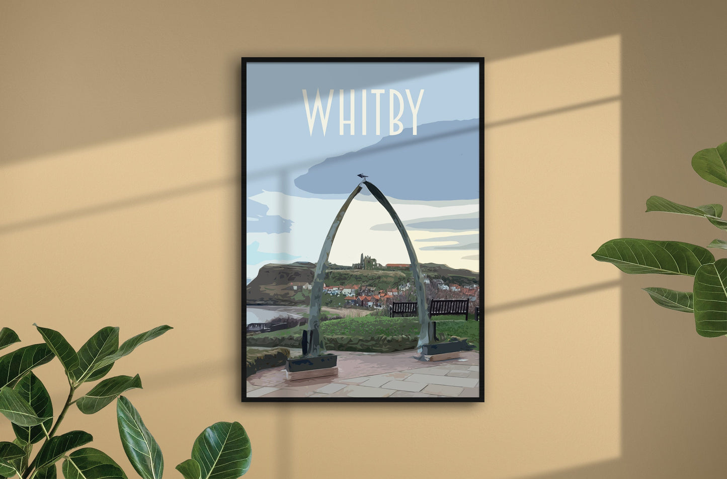 Whitby Travel Poster