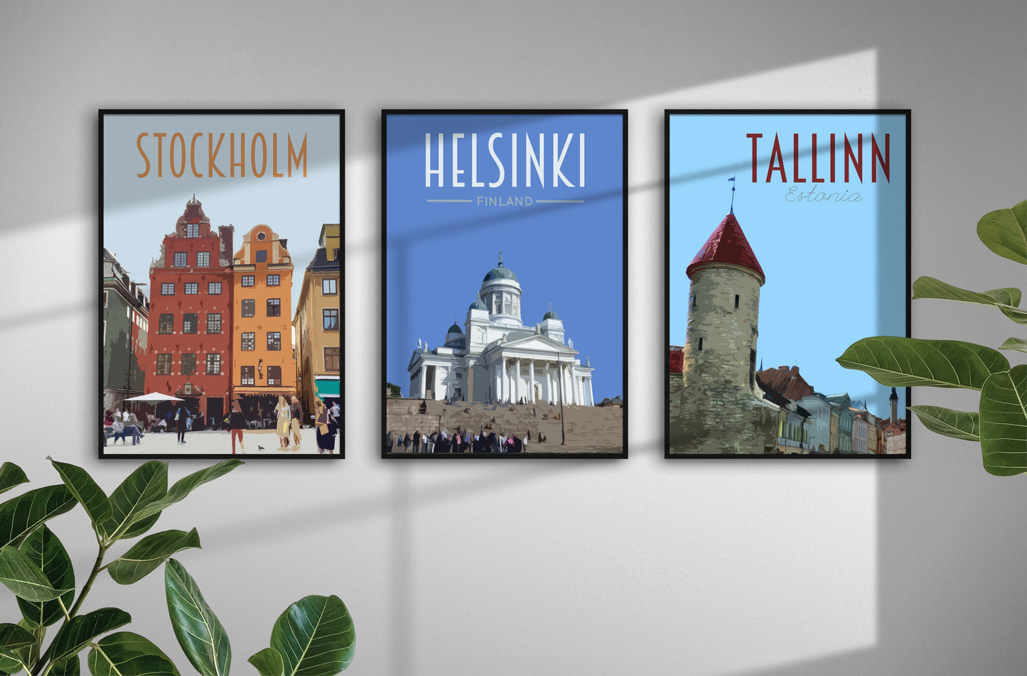 Tallinn Travel Poster