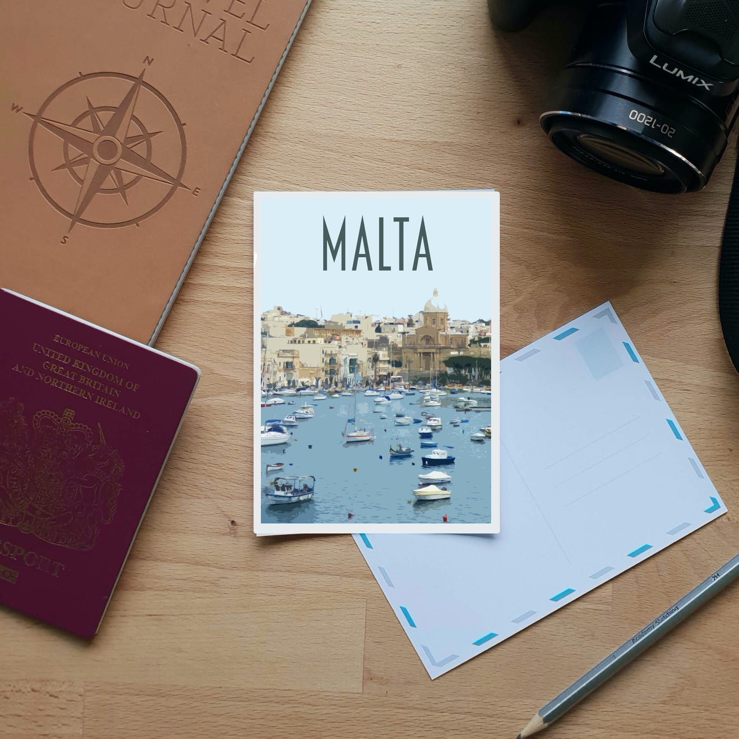 Malta Travel Poster