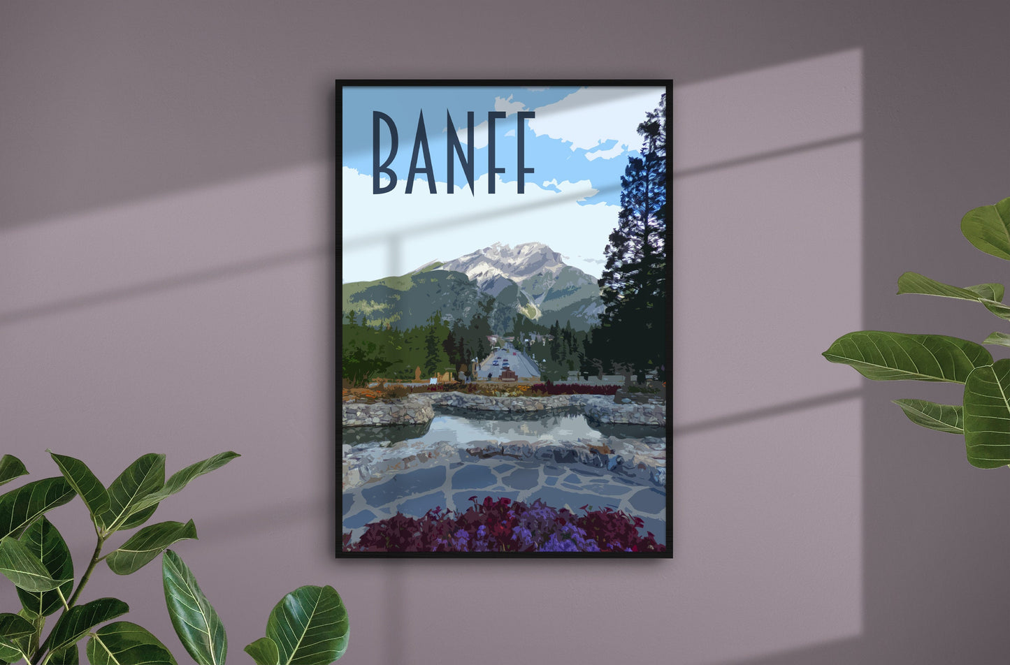 Banff Travel Poster