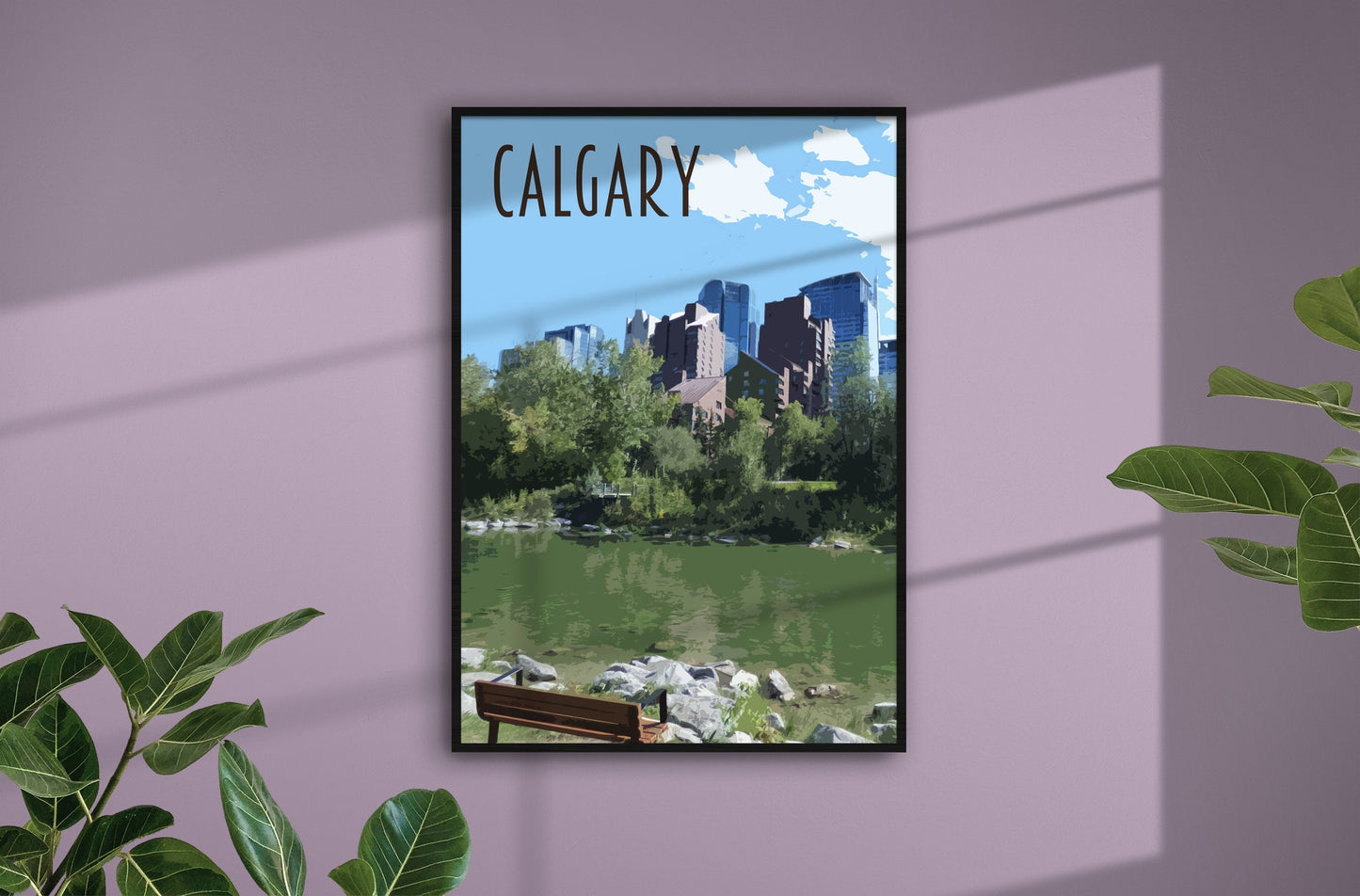 Calgary Travel Poster