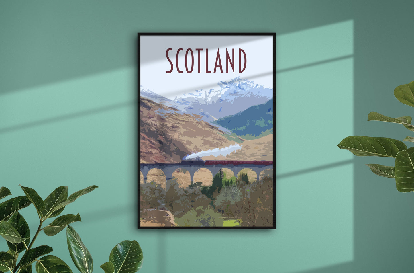 Scotland Travel Poster