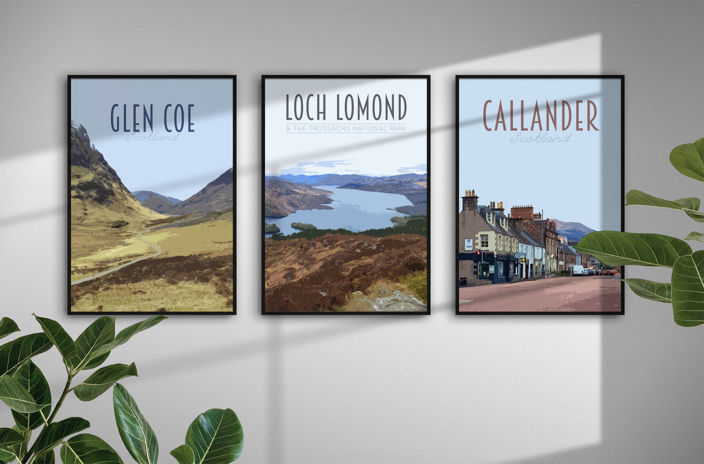 Callander Travel Poster