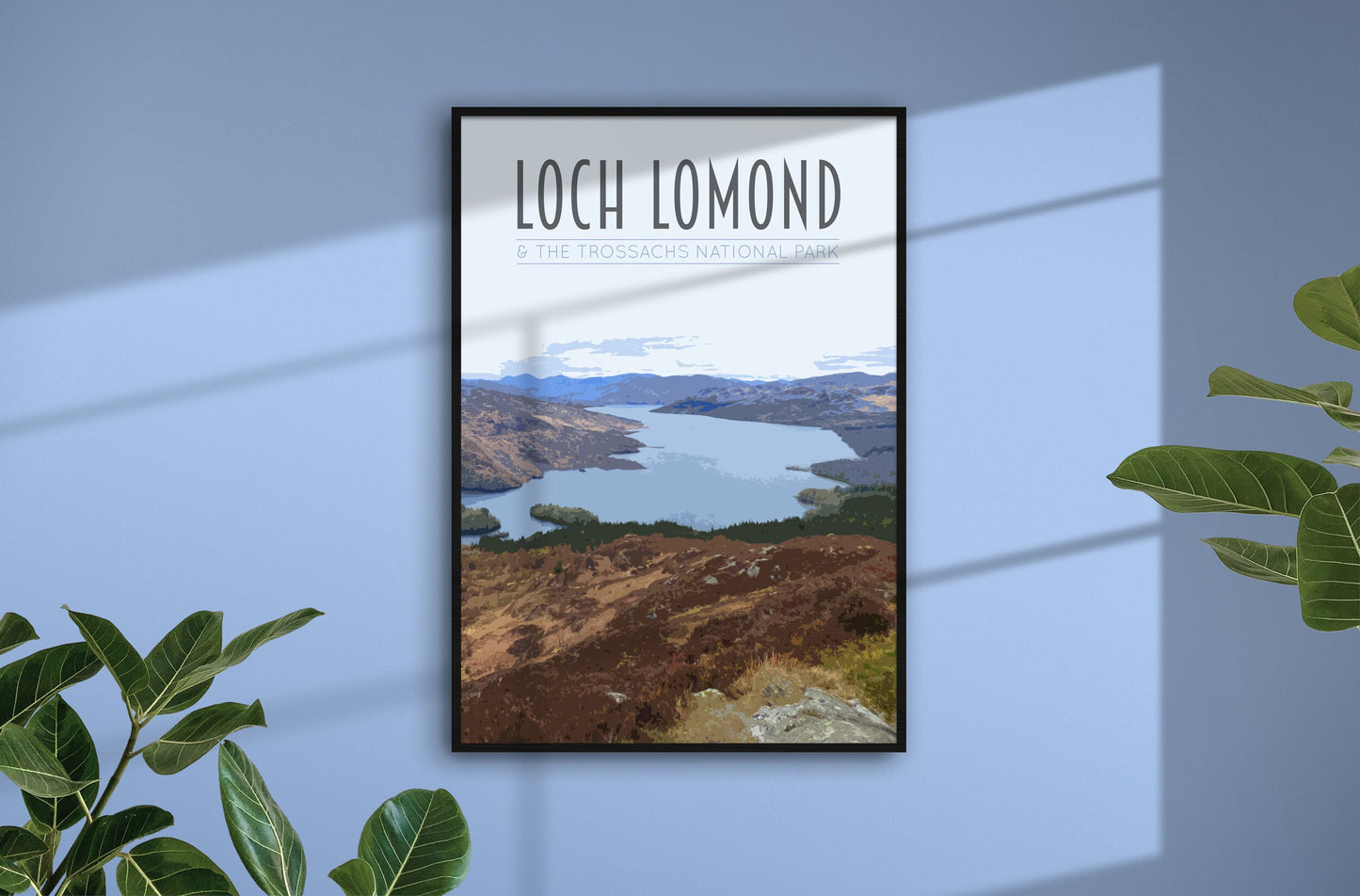 Loch Lomond Travel Poster