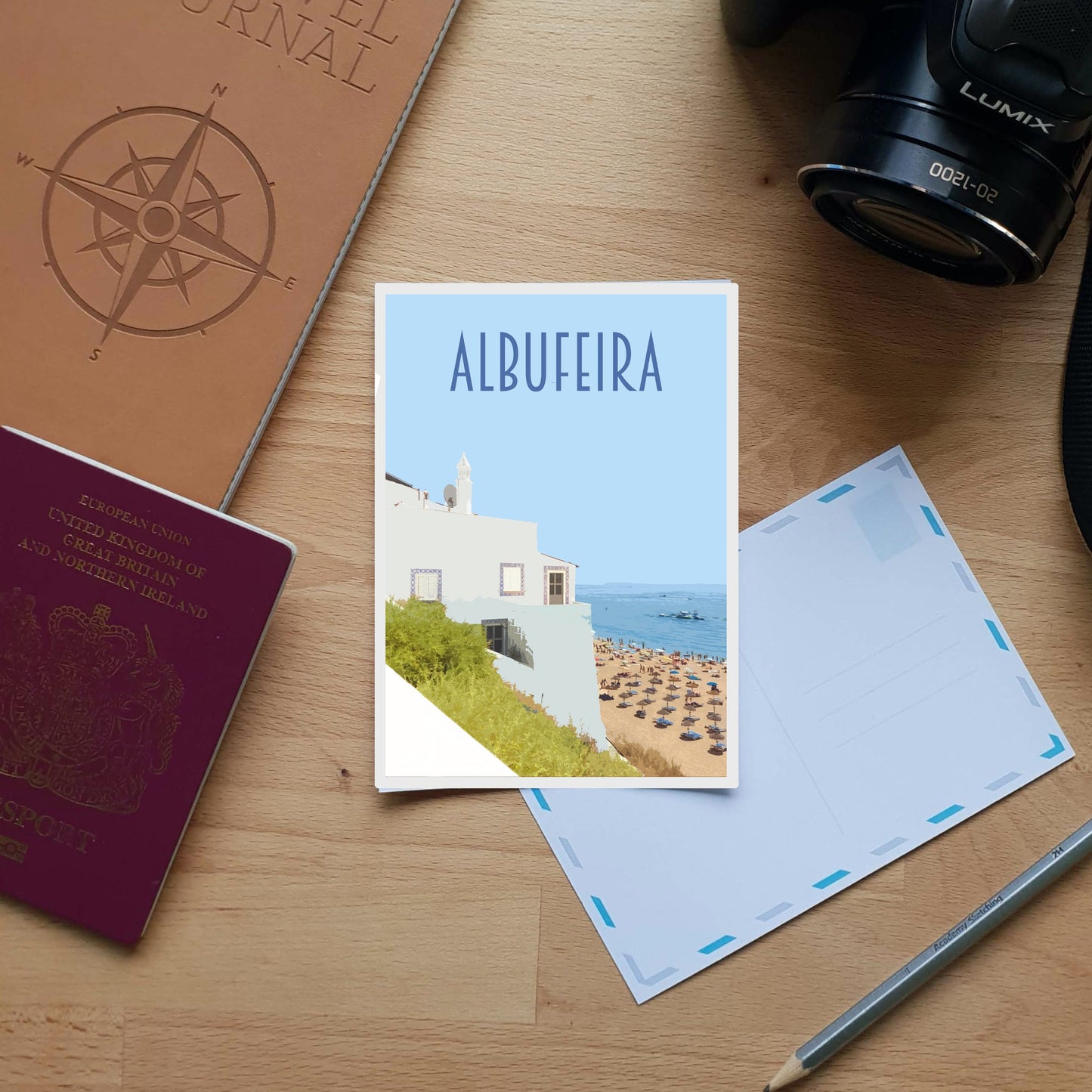 Albufeira Travel Poster