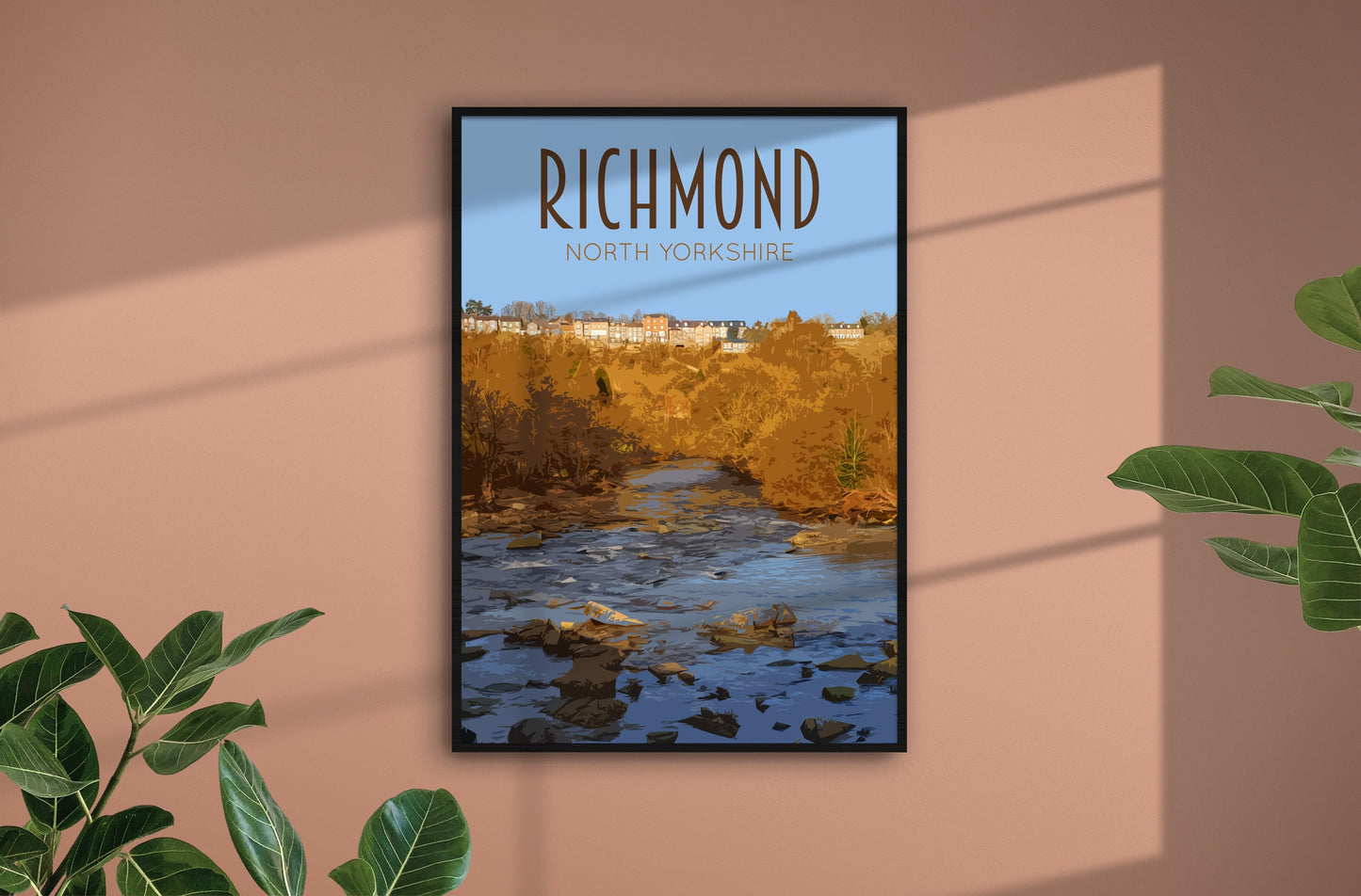 Richmond, North Yorkshire Travel Poster