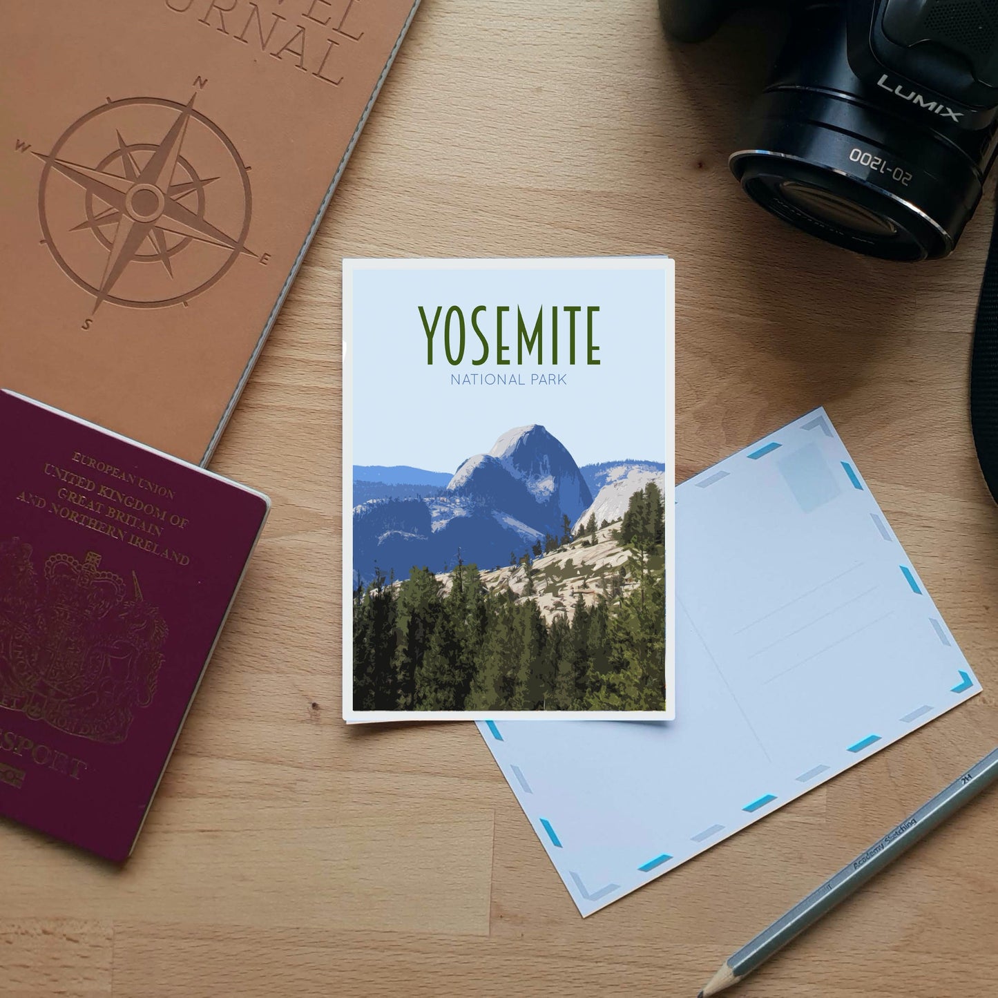 Yosemite Travel Poster