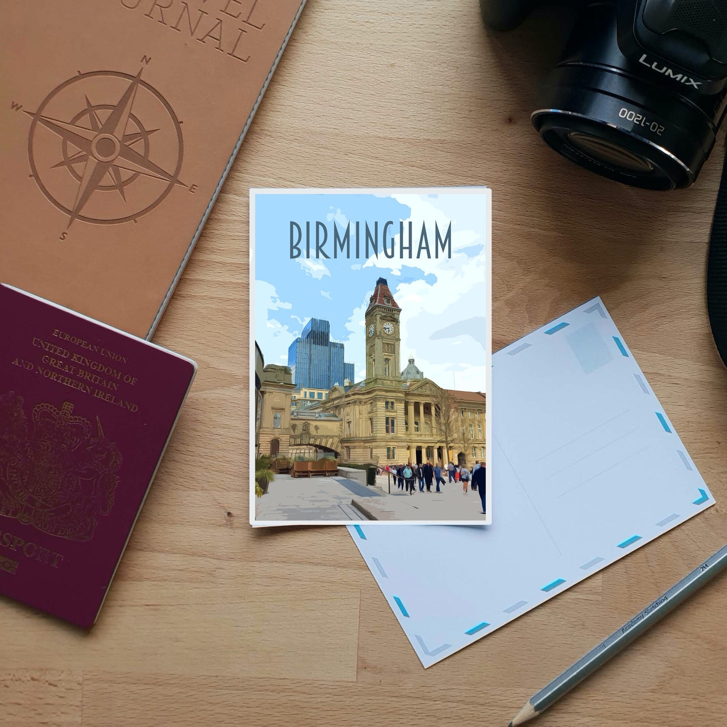 Birmingham Travel Poster