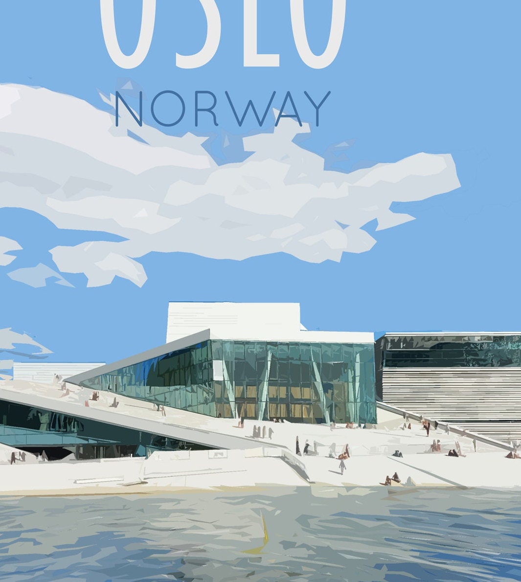 Oslo Travel Poster