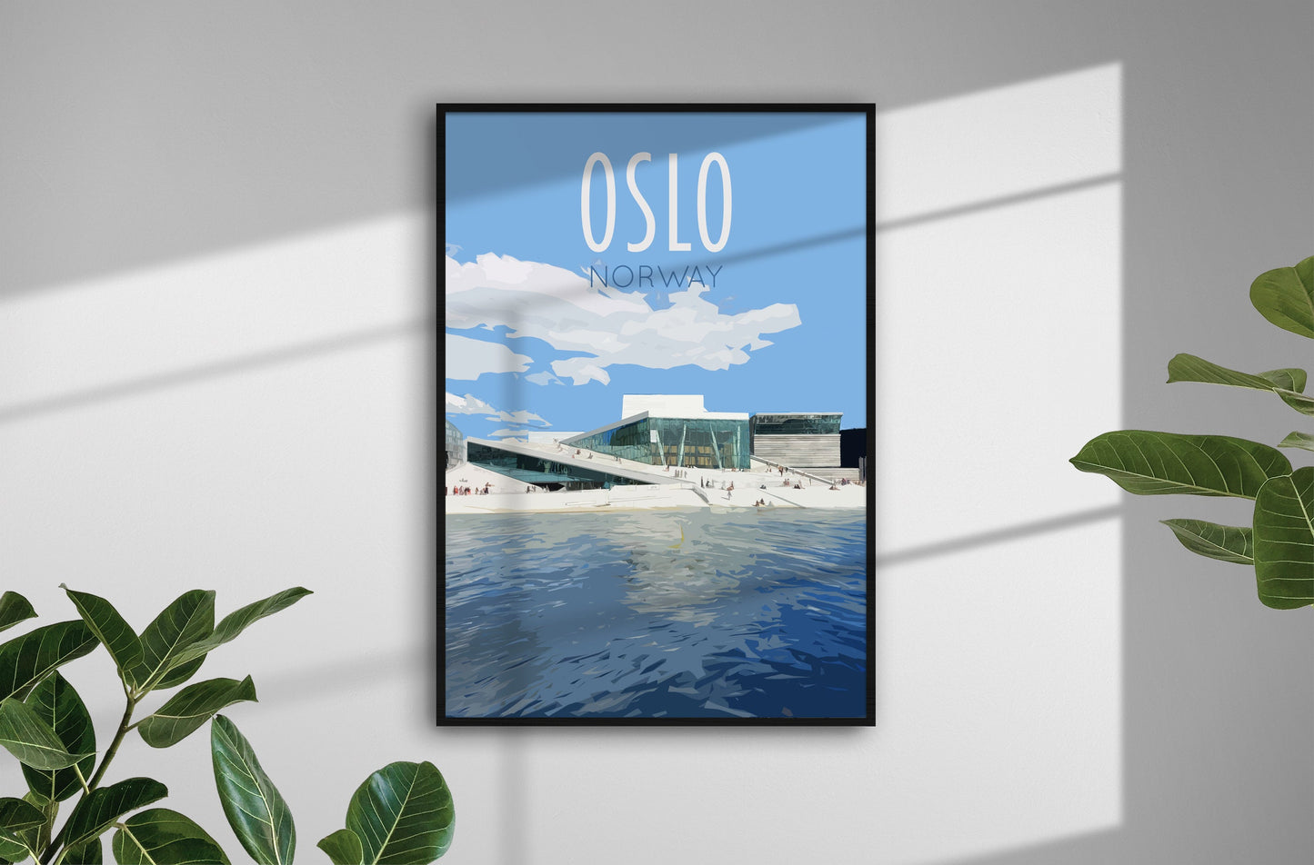 Oslo Travel Poster