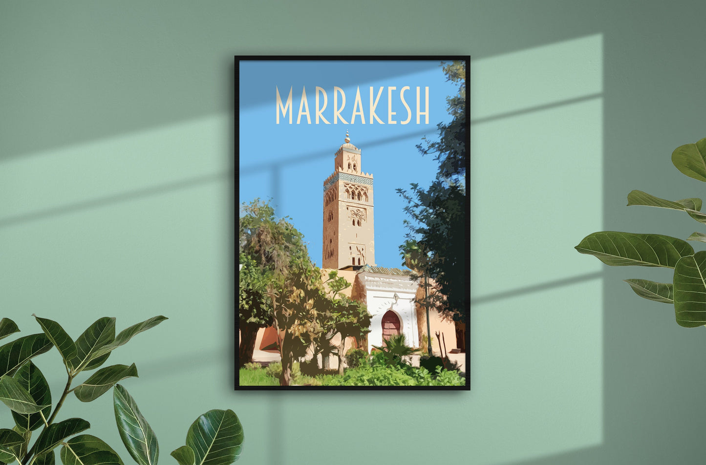 Marrakesh Travel Poster