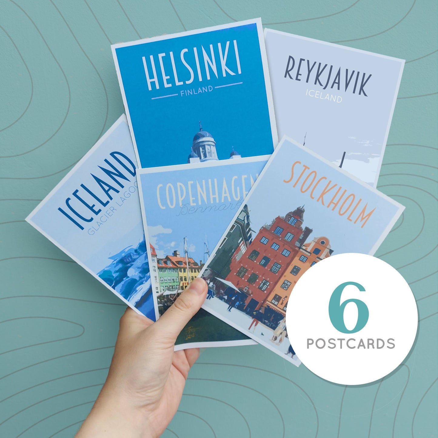 Nordic Postcard Pack