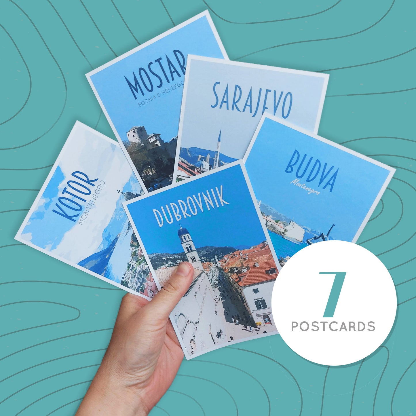 Balkans Postcards Pack