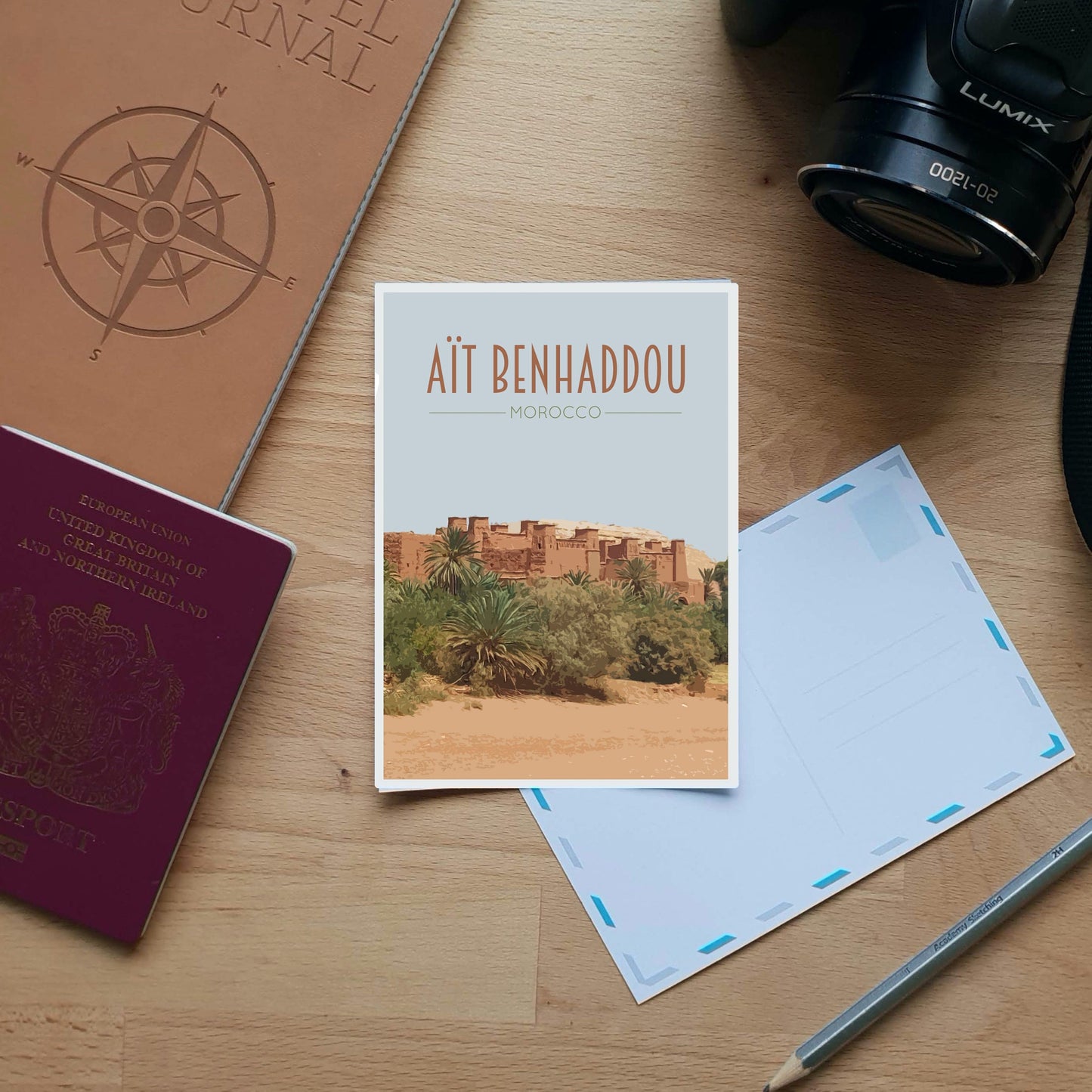 Morocco Travel Postcards Pack