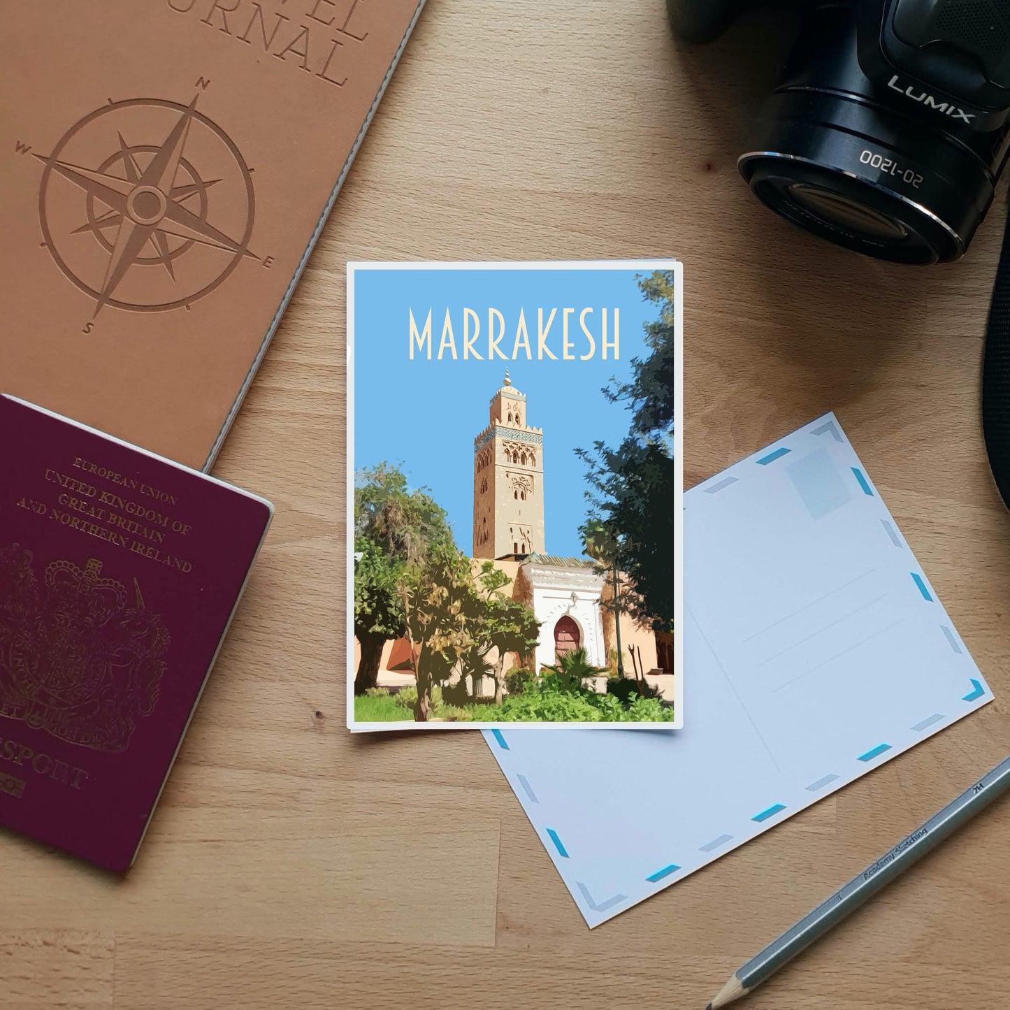 Morocco Travel Postcards Pack