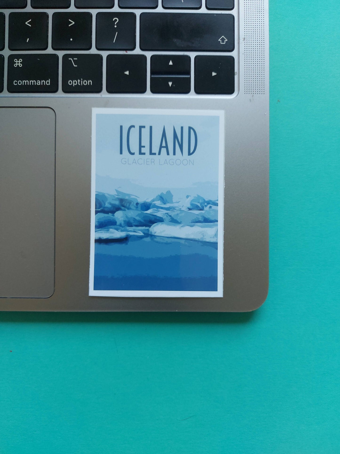 Iceland Poster Sticker