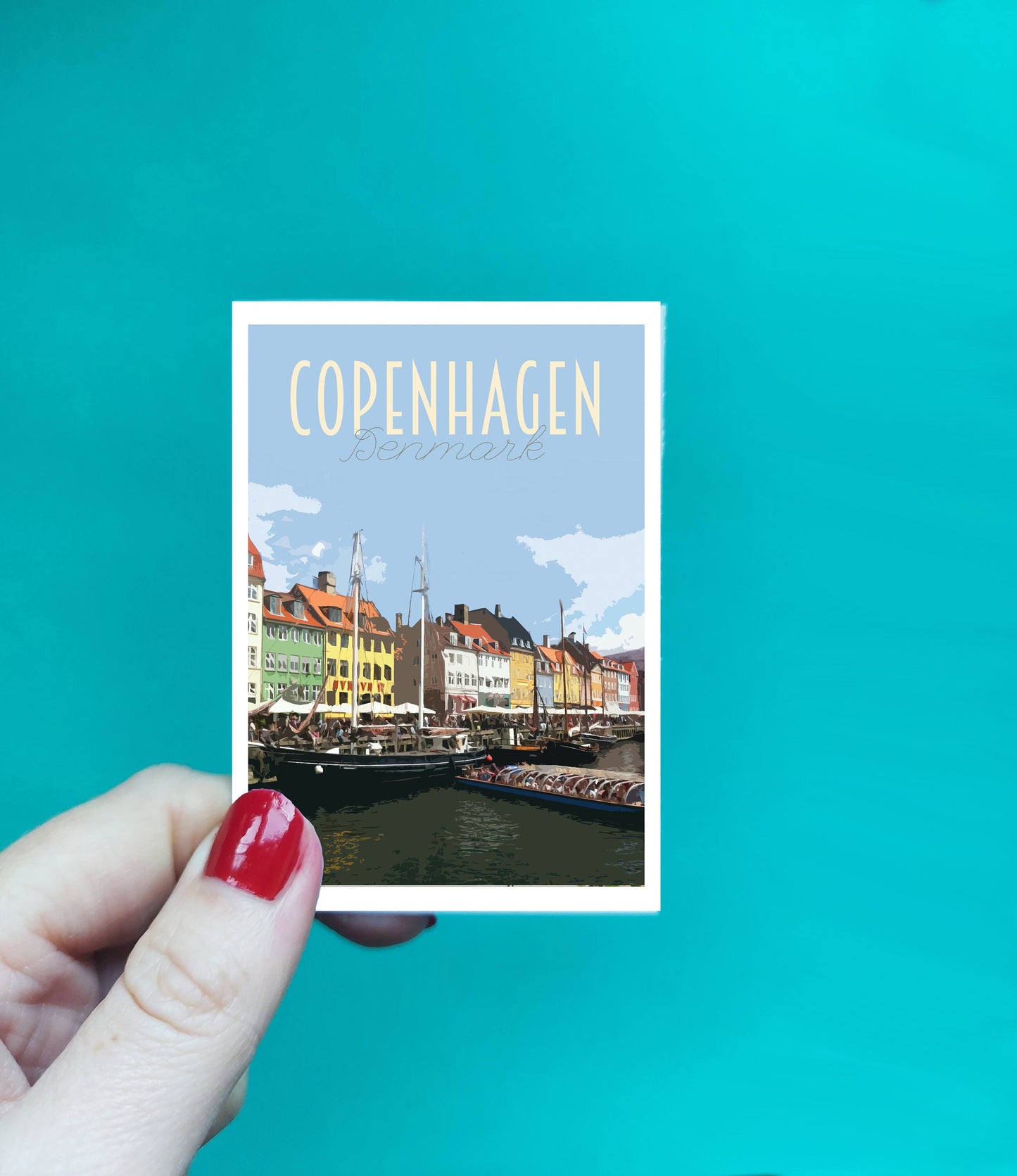 Copenhagen Sticker