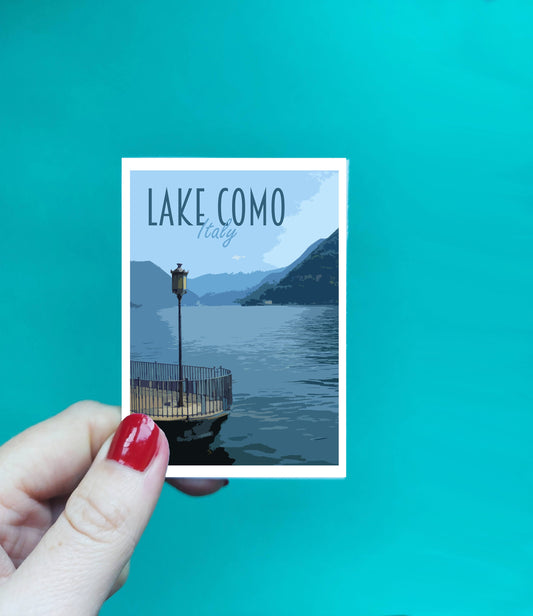 Lake Como Sticker