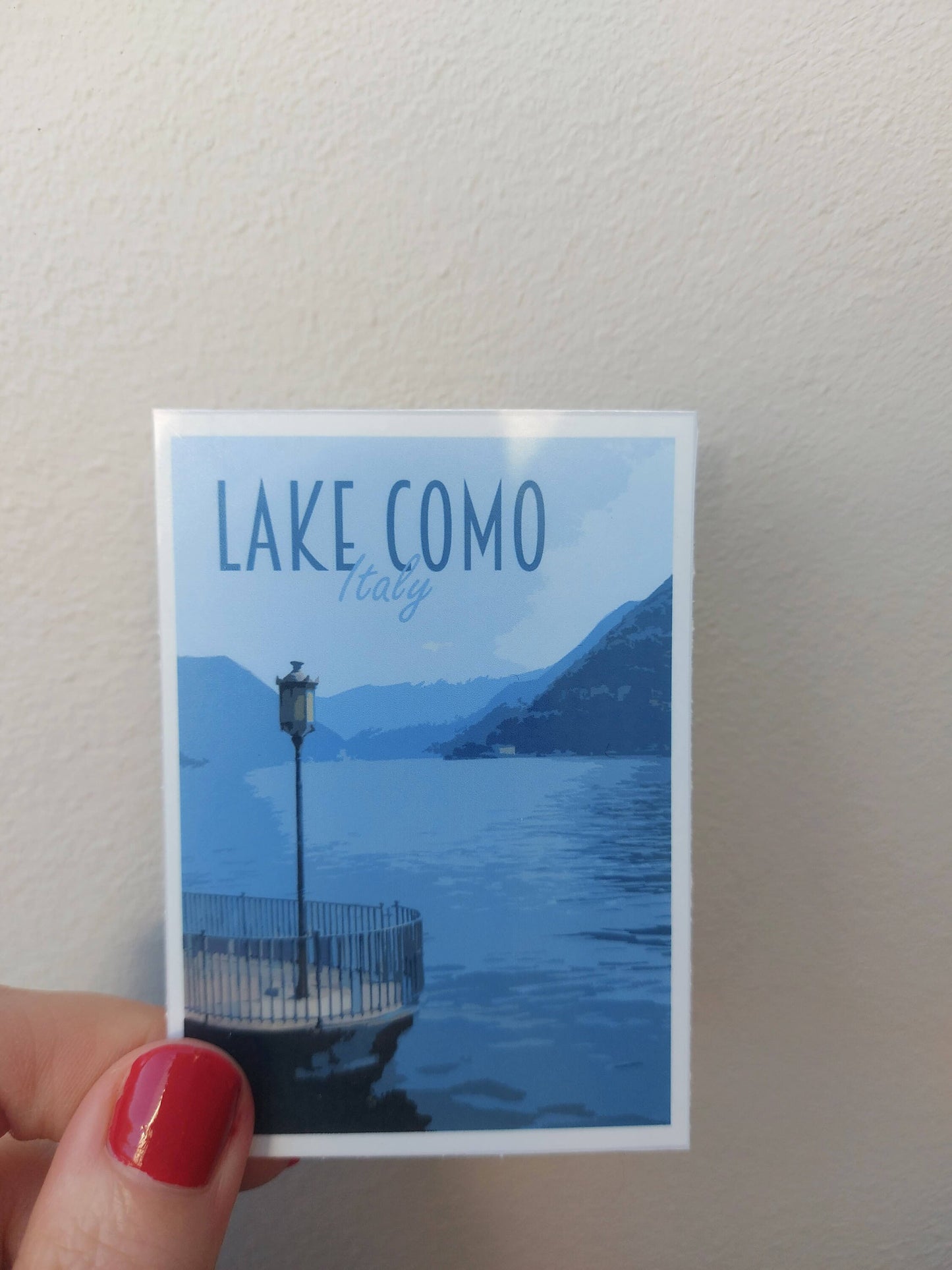 Lake Como Sticker