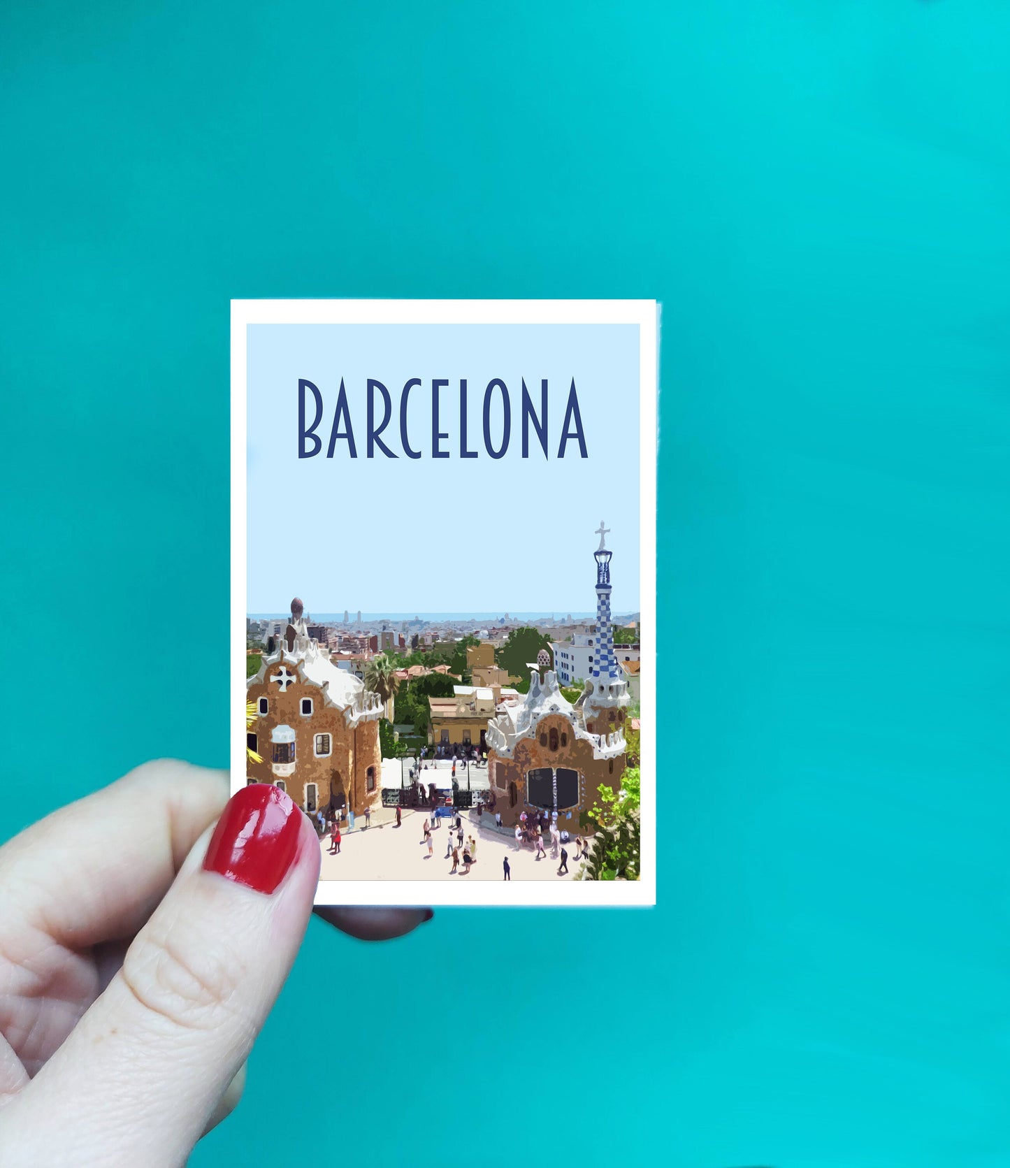 Barcelona Sticker