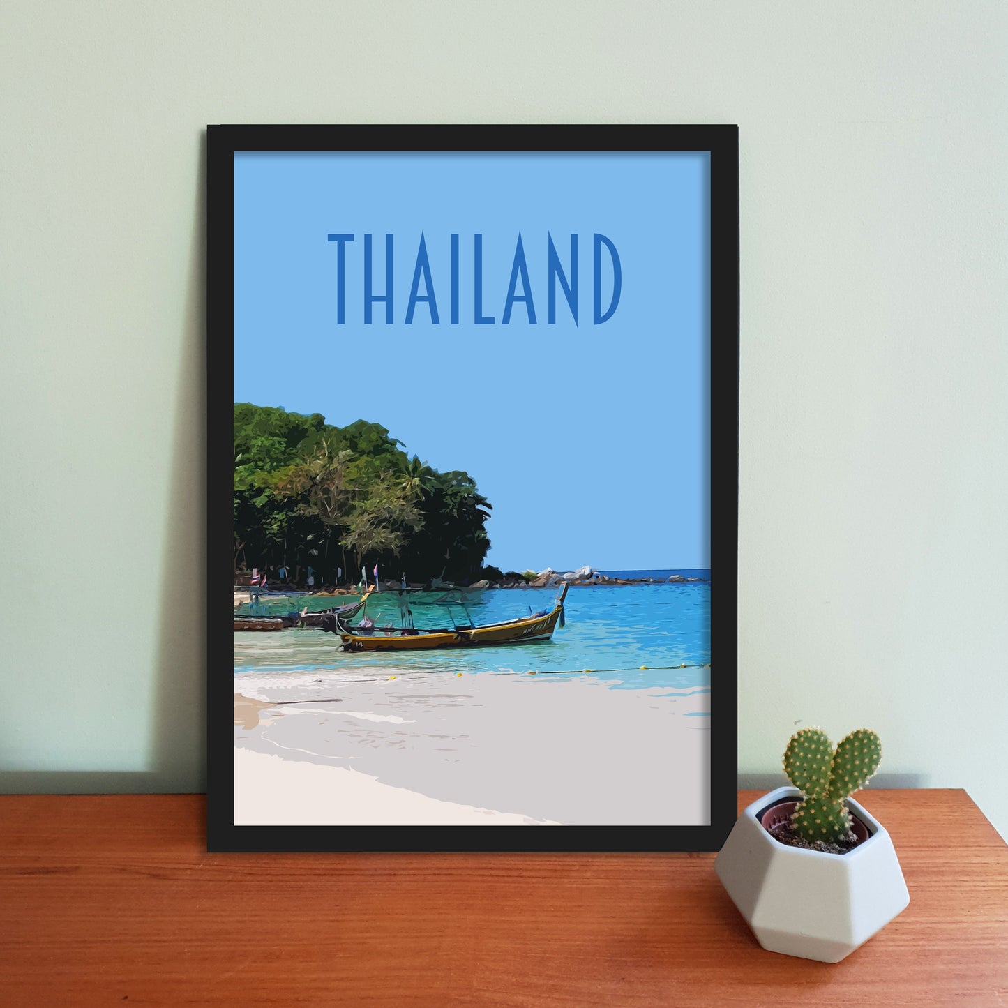 Thailand Travel Poster