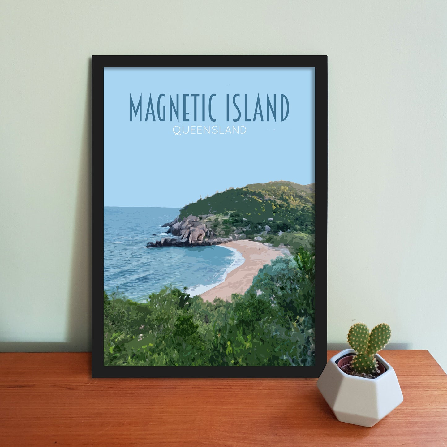 Magnetic Island Travel Poster