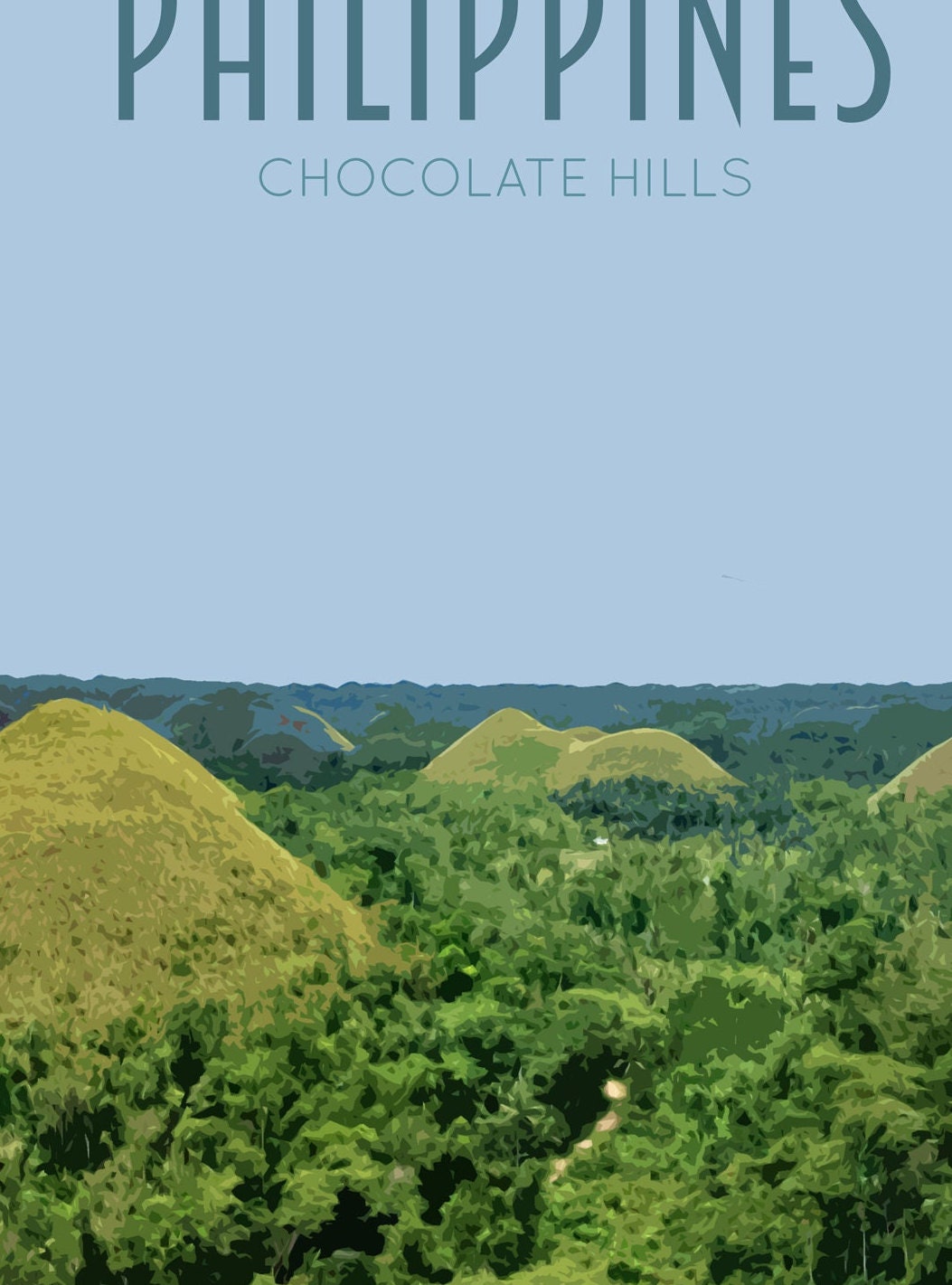 Philippines Travel Poster