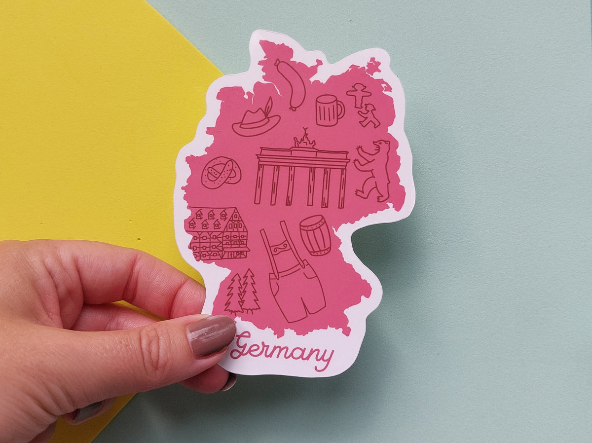 Germany Sticker Design Germany Sticker – Where's Clare