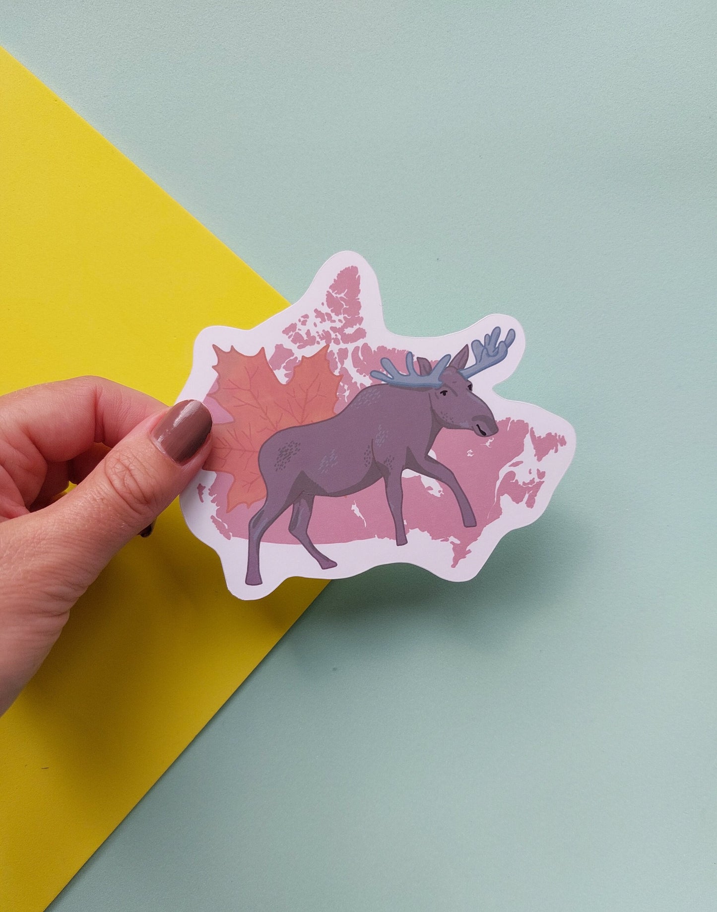 Canada Moose Sticker