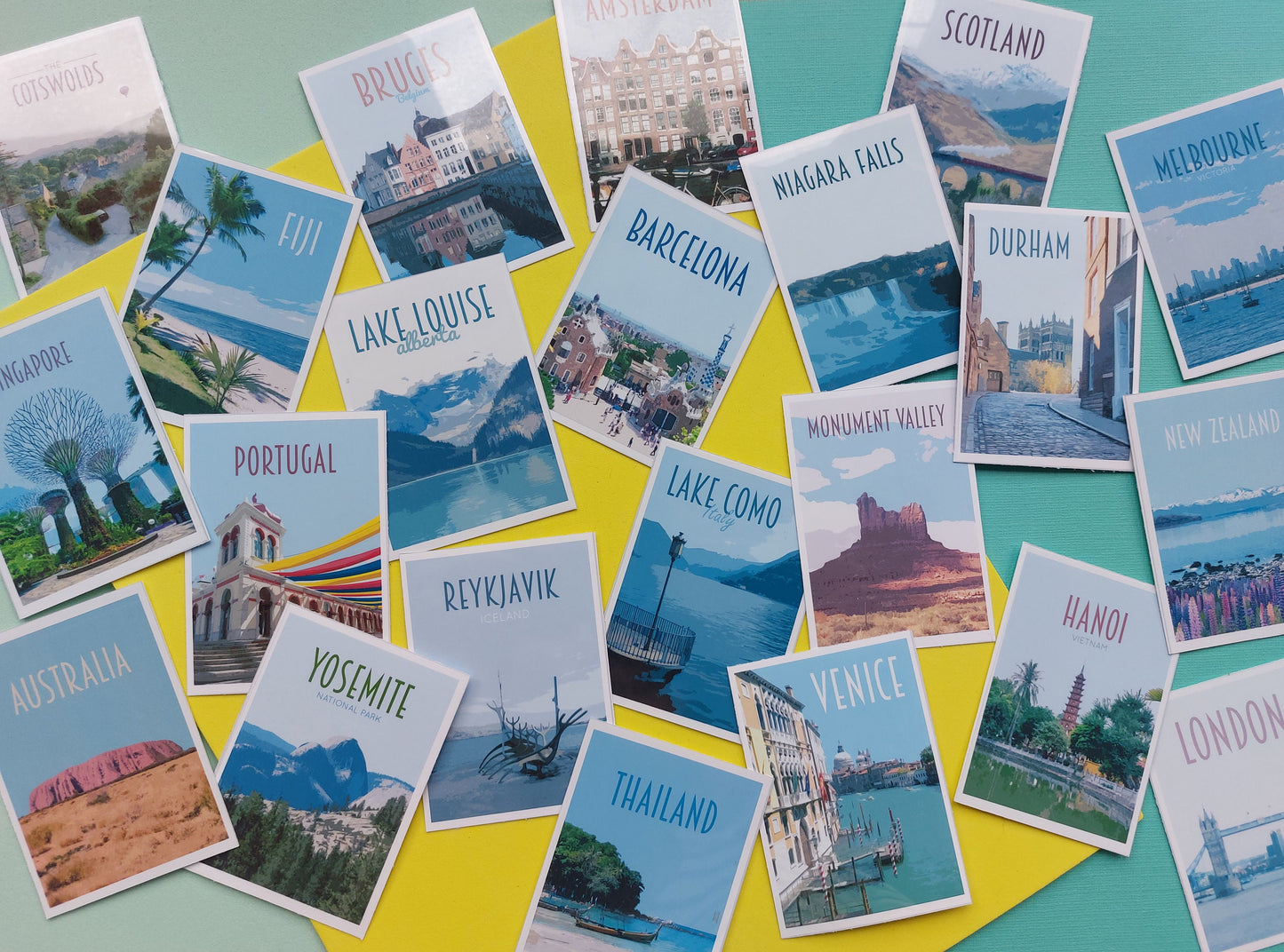 Australia Poster Sticker
