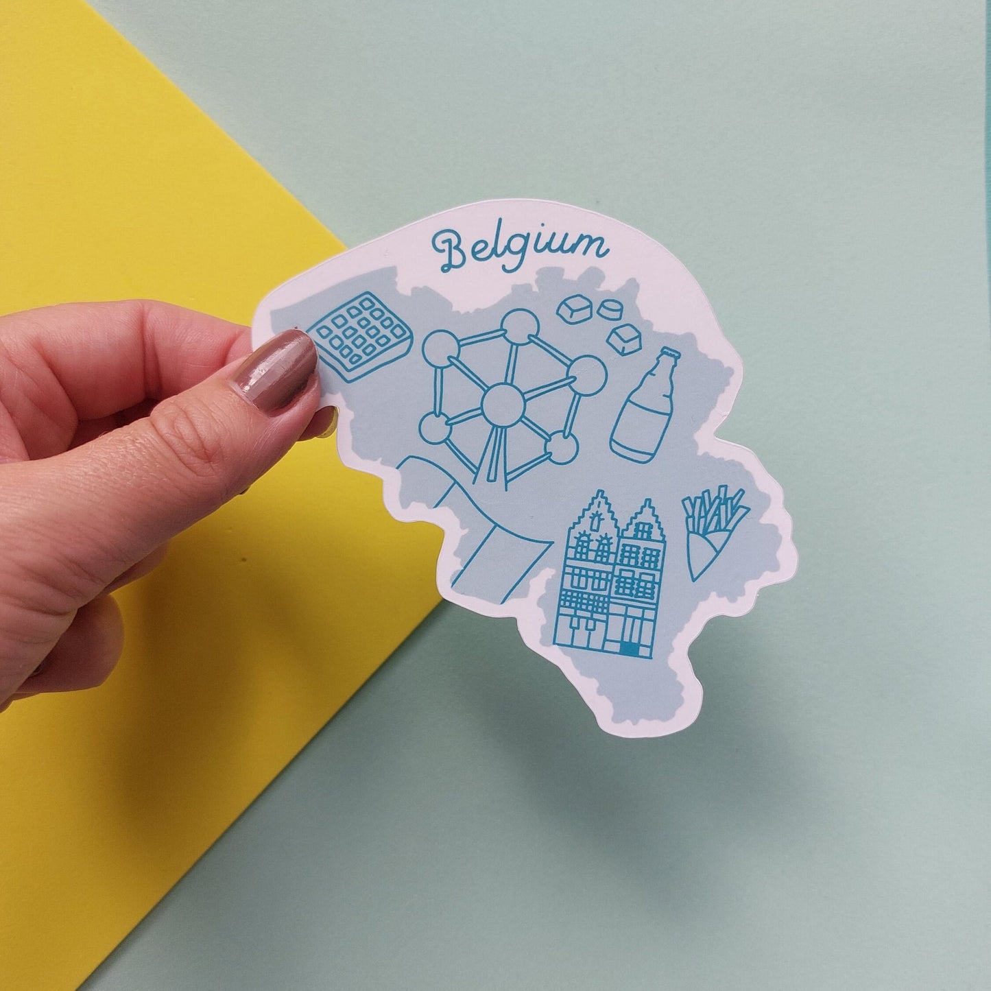 Belgium Sticker