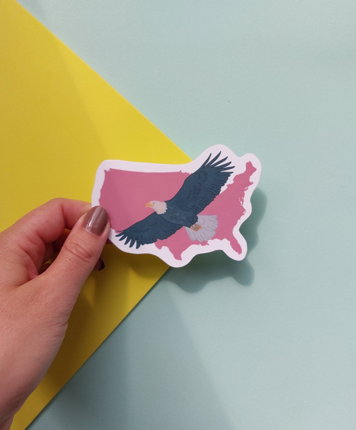 USA Eagle Sticker