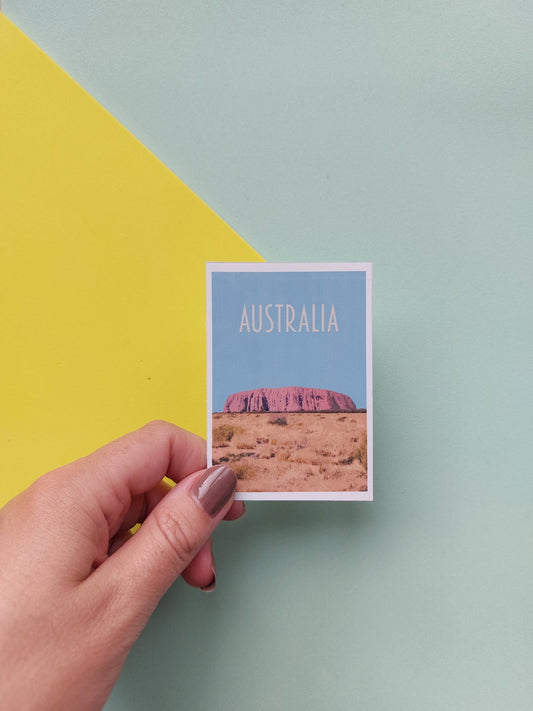 Australia Poster Sticker