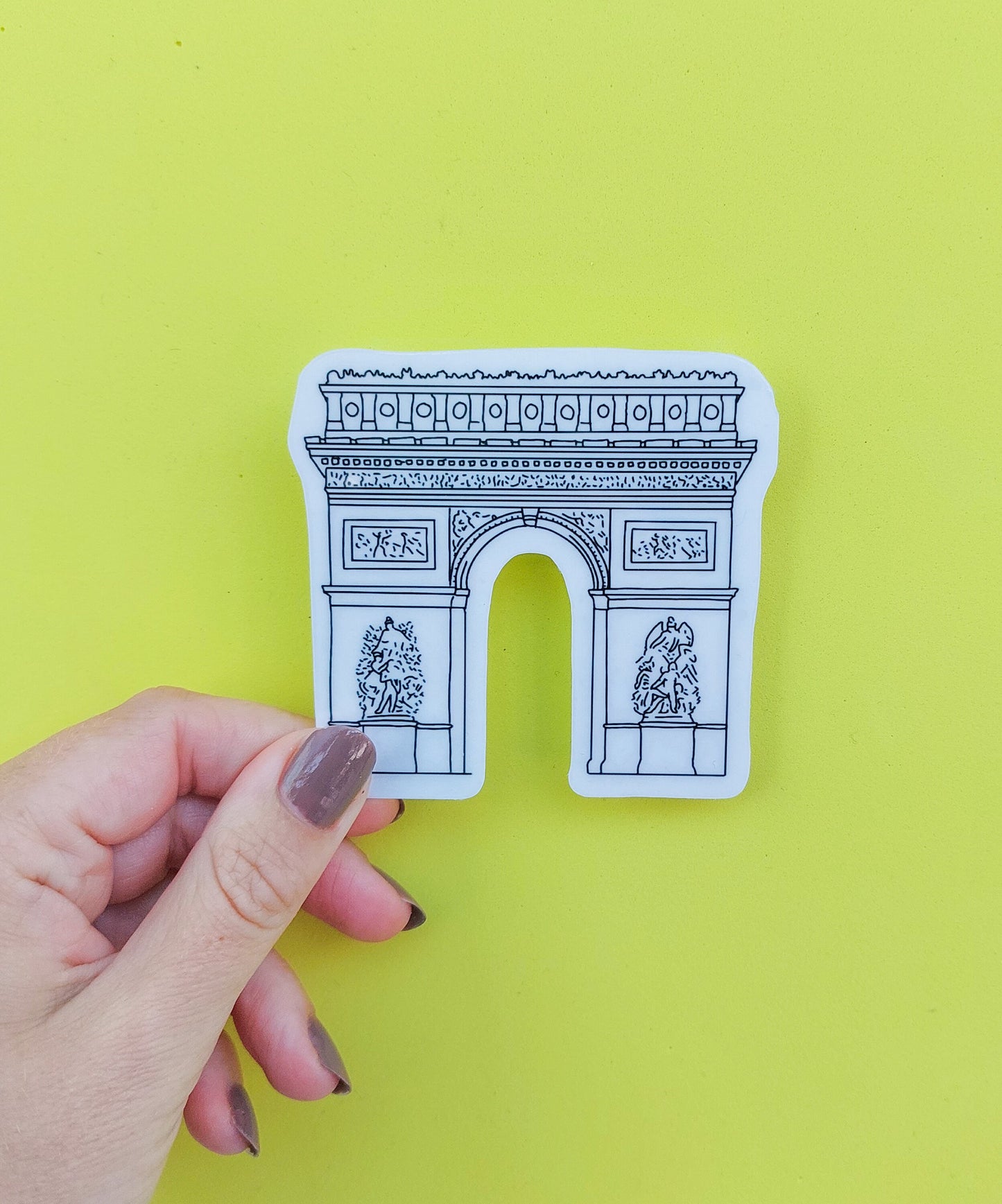 Paris Landmark Stickers