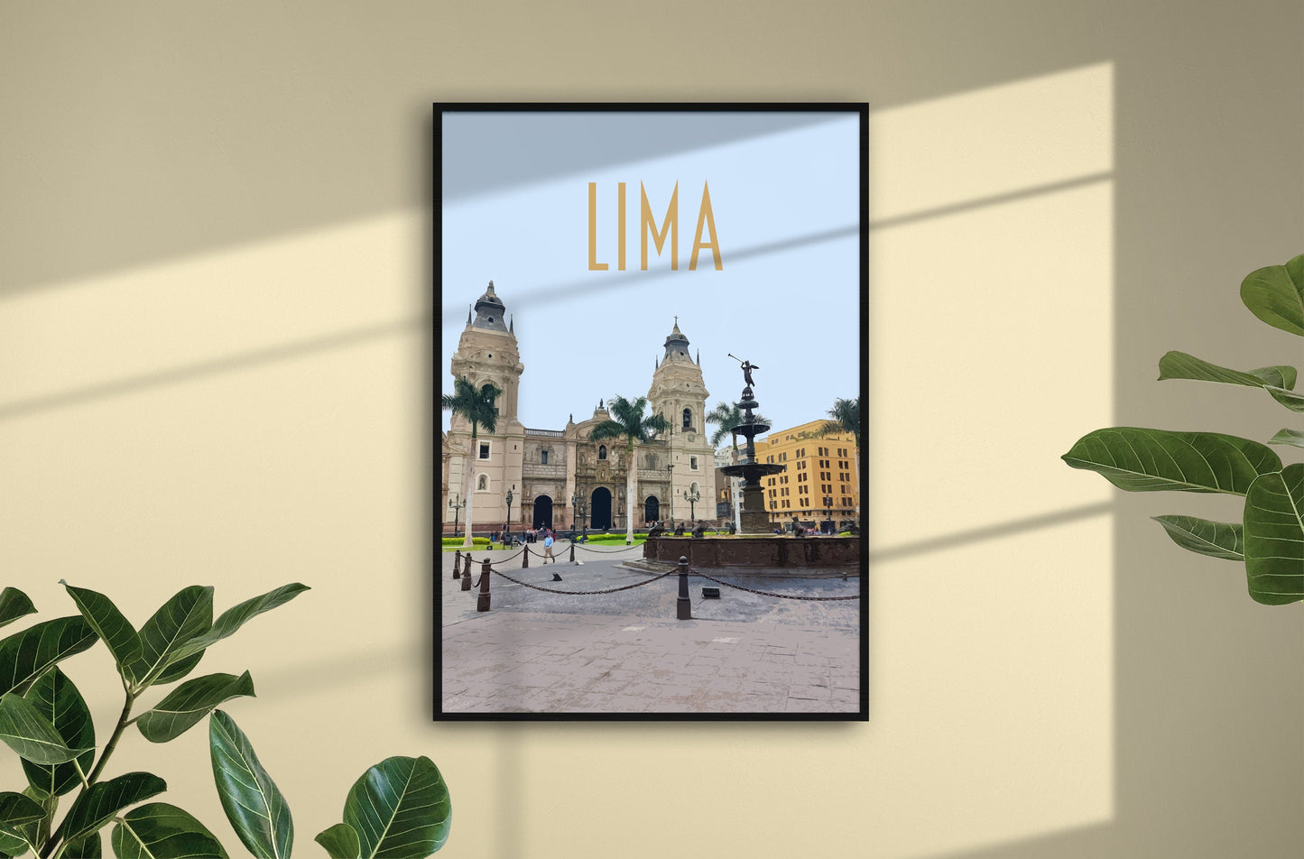 Lima Travel Poster