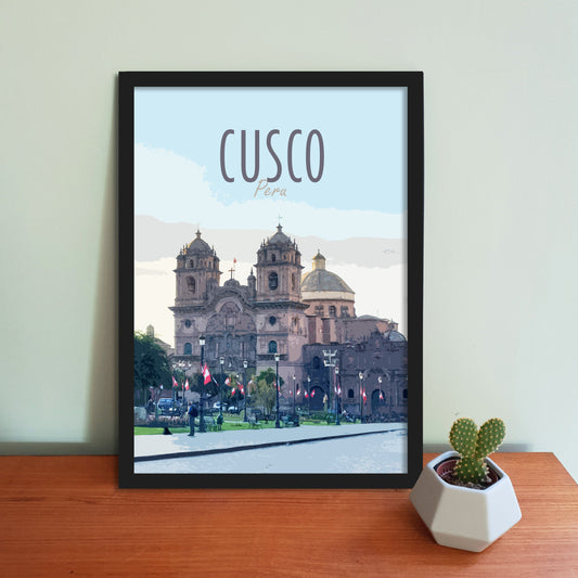 Cusco Travel Poster