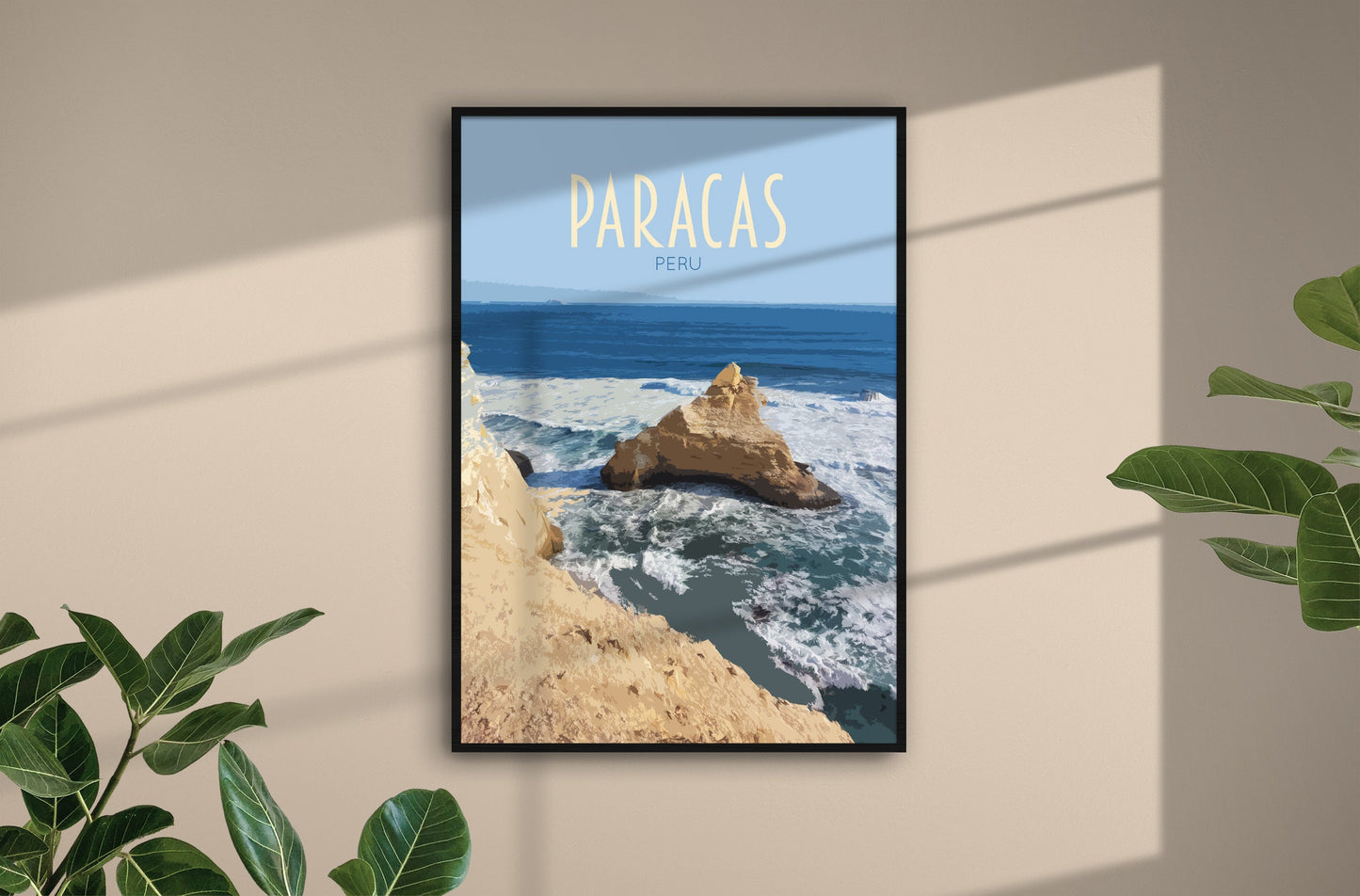Paracas Travel Poster
