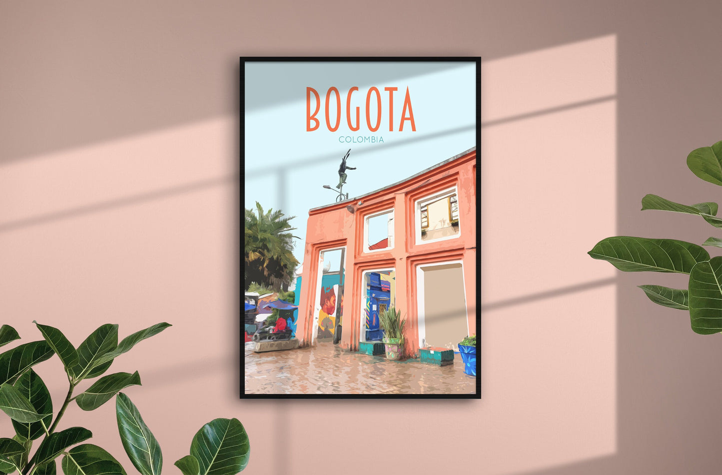 Bogota Travel Poster