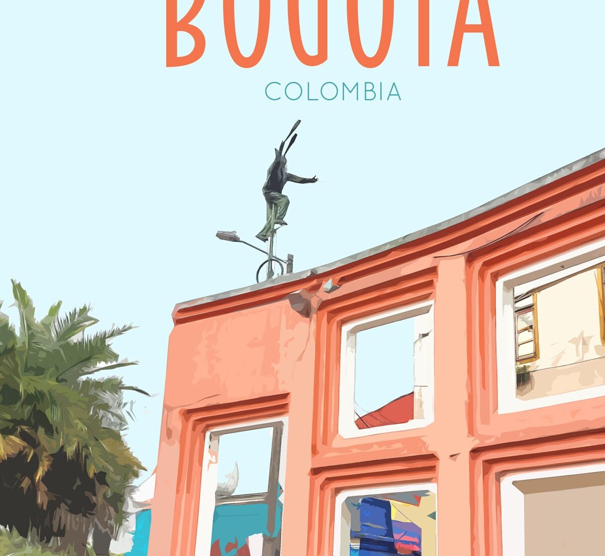 Bogota Travel Poster