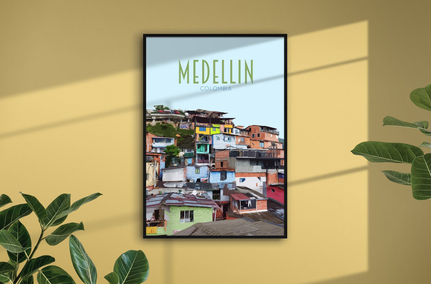 Medellin Travel Poster