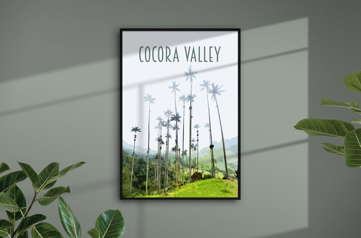 Cocora Valley Travel Poster