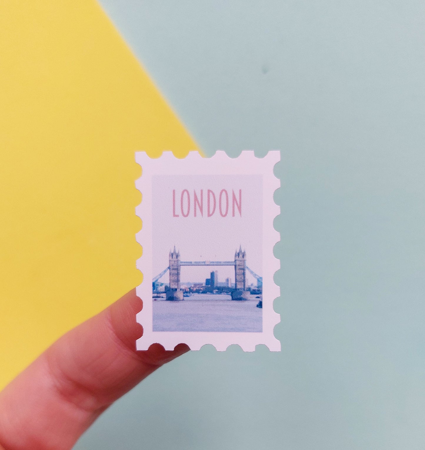 UK Stamp Sticker Sheet