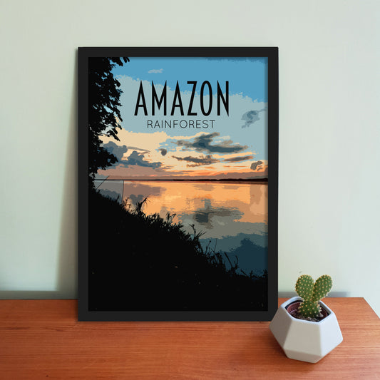 Amazon Travel Poster