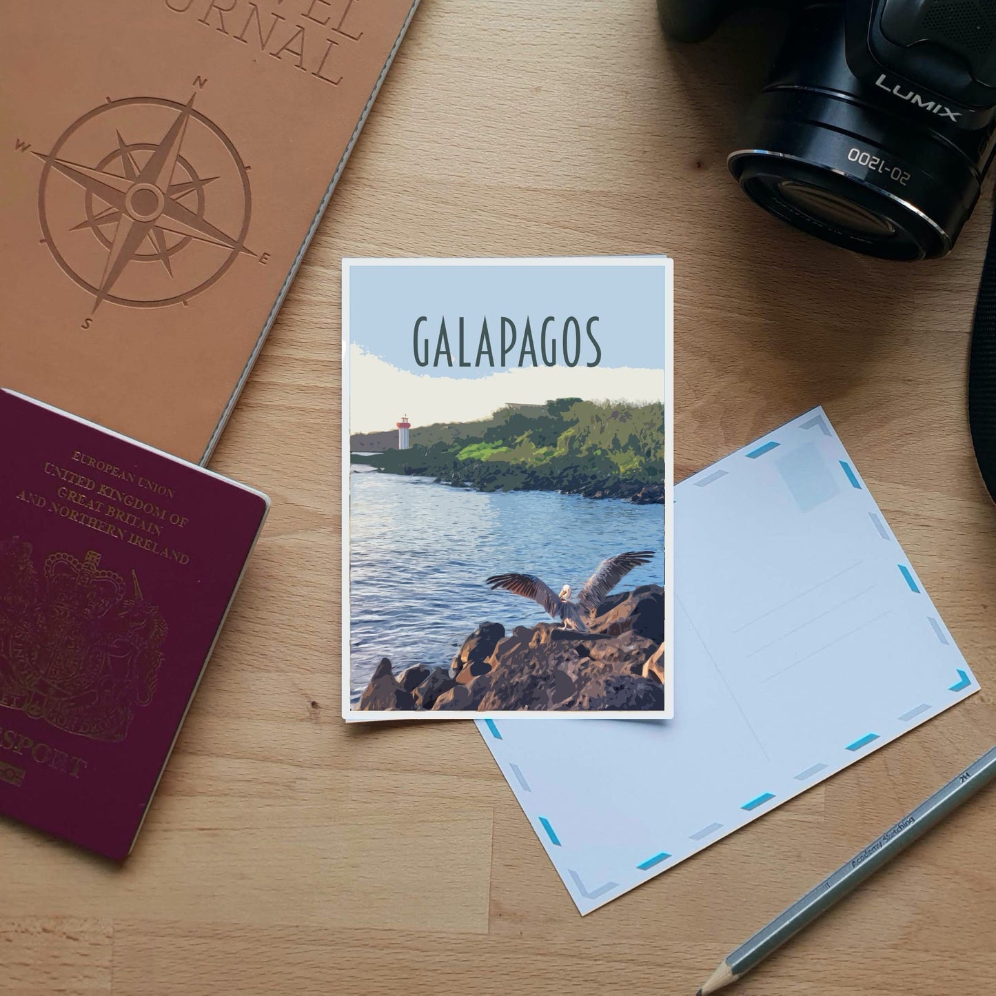 Galapagos Travel Poster