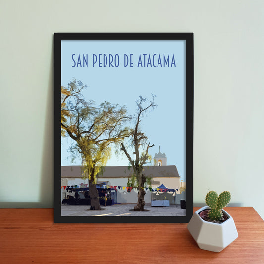 San Pedro de Atacama Travel Poster