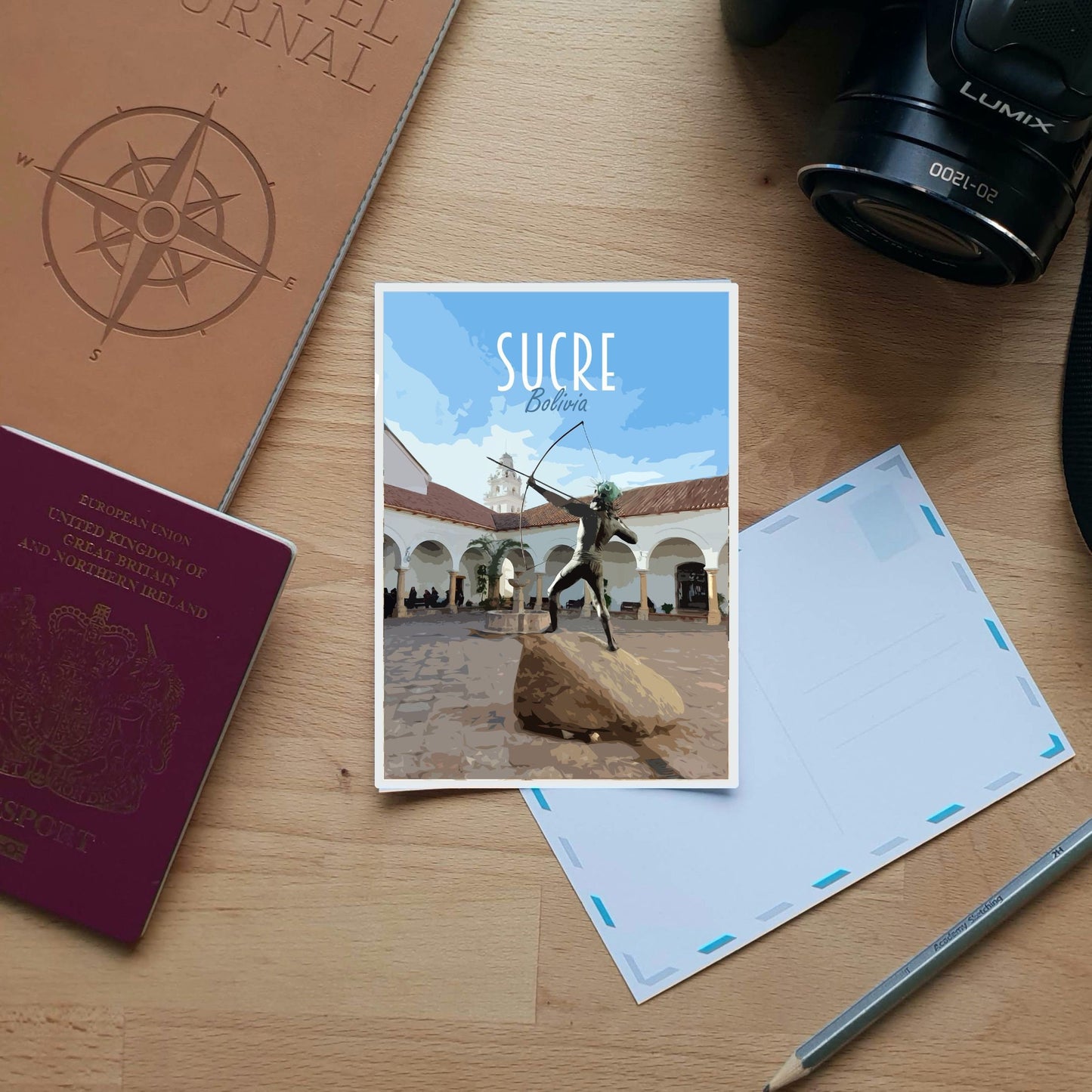 Sucre Travel Poster